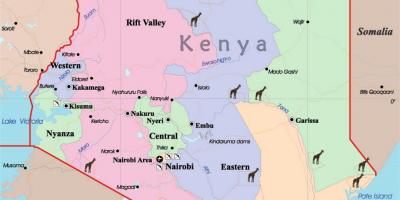 Kaart, Kenya
